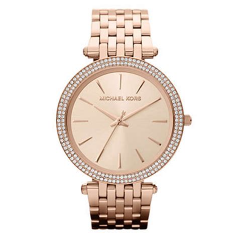 michael kors rose gold watch with navy face|rose gold mk watch cheap.